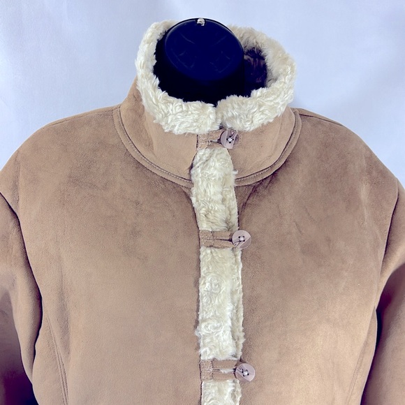 Suede Style Super Soft Jacket Faux - Picture 4 of 8